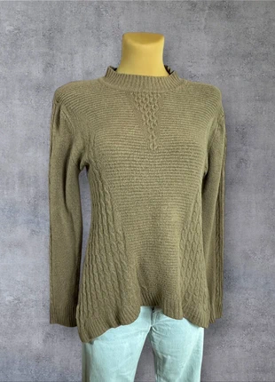 Pull col rond torsadé tressé vintage marron | Taille M | pf145, marque: Vintage Dressing, état: Très bon état, taille: M / 38 / 10, 9,95 €, 11,15 € Protection acheteurs (Pro) incluse