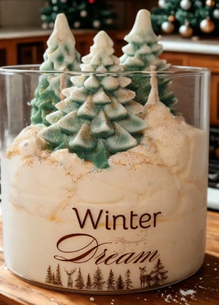 Christmas scented candle. Winter Dream, marque: joydecor, état: Neuf avec étiquette, 15,00 €, 16,45 € Protection acheteurs (Pro) incluse