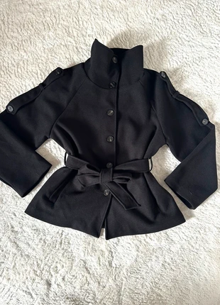 Veste avec boutons et épaulettes - Noir S/M, marque: Boutique indépendante, état: Très bon état, taille: S / 36 / 8, 49,90 €, 53,10 € Protection acheteurs (Pro) incluse