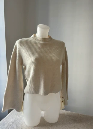 Pull doux avec manche évasée🤍 taille S, estado: Muy bueno, tamaño: S / 36 / 8, 12,00 €, 13,30 € Protección al comprador incluida