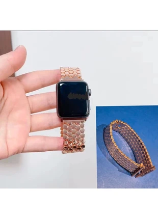 Rose gold metal strap for smartwatch 41 mm / 45 mm, marque: Local, état: Neuf sans étiquette, 17,00 €, 18,55 € Protection acheteurs incluse