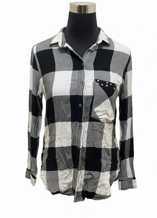 Chemise carreaux Zara Basic M, marque: Zara, état: Très bon état, taille: M / 38 / 10, 3,00 €, 3,85 € Protection acheteurs incluse