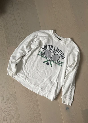 White sweater, brand: NO LABEL, condition: Good, size: S / UK 8-10, £15.00, £16.45 includes Buyer Protection