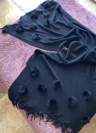 Sciarpa Cashmere puro Nero, marke: Cashmere, zustand: Neu, mit Etikett, 70,00 €, 74,20 € inklusive Vinted-Käuferschutz