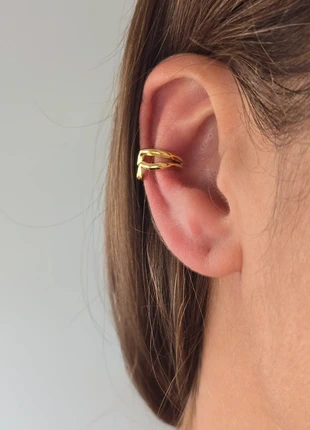 Earcuff en acier inoxydable, merk: Tendance, staat: Heel goed, € 8,50, € 9,63 inclusief Kopersbescherming Pro
