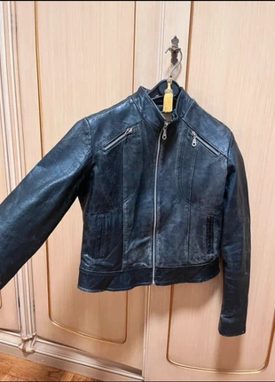 vintage leather jacket, marque: Made In Italy, état: Satisfaisant, taille: S / 36 / 8, 10,00 €, 11,20 € Protection acheteurs incluse