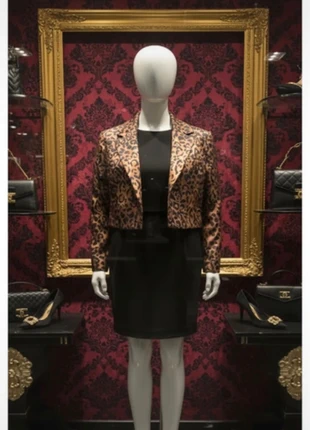 Veste Léopard, marque: Zara, état: Neuf avec étiquette, taille: XS / 34 / 6, 14,00 €, 15,40 € Protection acheteurs incluse