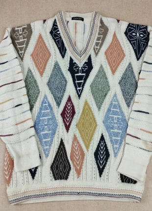 Pull vintage col v chovert laine hiver chaud L #181 C, marca: Vintage Dressing, estado: Bueno, tamaño: L, 20,00 €, 21,70 € Protección al comprador incluida