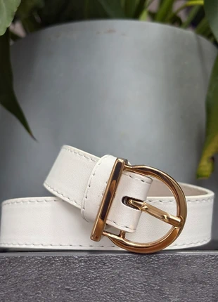 Ceinture blanche femme, condition: New without tags, size: 105 cm, €5.00, €5.95 includes Buyer Protection