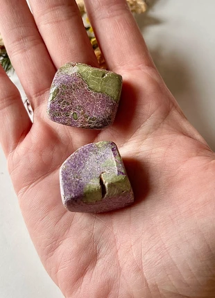 Two large rare Atlantasite Crystal Tumbles purple and green, condition: Good, £5.50, £6.48 includes Buyer Protection