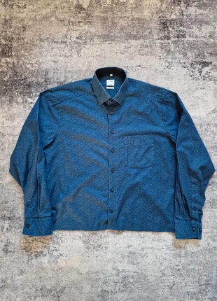 Crop shirt y2k blue details Olymp, brand: Vintage Dressing, condizioni: Ottime, taglia: L, €8.00, €9.10 include la Protezione acquisti Pro