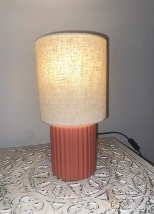Lampe avec abat jour beige - neuf, condizioni: Nuovo con cartellino, €15.50, €16.98 include la Protezione acquisti