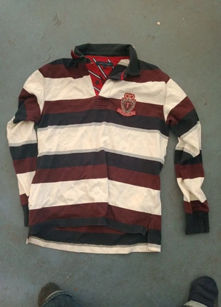 Tommy Hilfiger polo swateer size M, merk: Tommy Hilfiger, staat: Heel goed, maat: M, € 12,50, € 13,83 inclusief Kopersbescherming