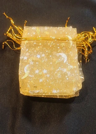 Lot de 10 pochettes organza doré bouton d’or 7×9 cm, brand: sansnom., condition: New without tags, €1.60, €2.38 includes Buyer Protection Pro