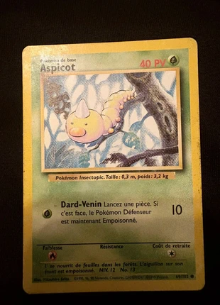 Aspicot 69/102, marque: Pokémon, état: Très bon état, 10,00 €, 11,20 € Protection acheteurs incluse