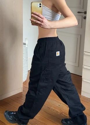 Pantalon carhartt noir large oversize, marca: Carhartt, estado: Muito bom, tamanho: L / 40 / 12, €40.00, €42.70 inclui Proteção do Comprador