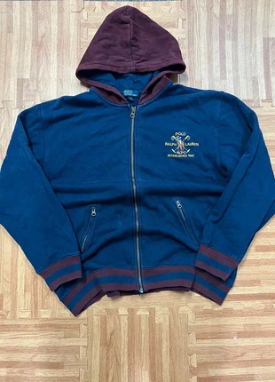 Polo Ralph Lauren XL Vintage – big logo hoodie jacket premium streetwear, marca: Ralph Lauren, estado: Muito bom, tamanho: XL, €45.00, €47.95 inclui Proteção do Comprador