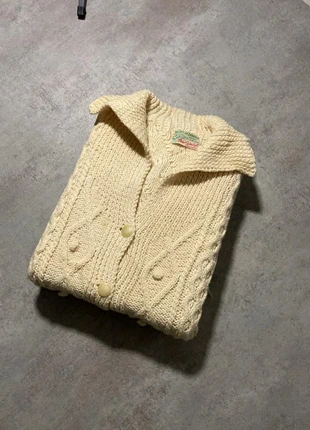 Pull Aran Mac Gintys Vintage Irish Wool en 100% pure laine Beige en maille torsadée taille M, marque: Aran Crafts, état: Très bon état, taille: M / 38 / 10, 34,99 €, 37,44 € Protection acheteurs incluse