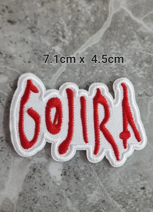 Gojira Heavy Metal Music Band Embroidery iron on Patch, brand: Patchwork, condition: New without tags, £2.29, £3.10 includes Buyer Protection Pro