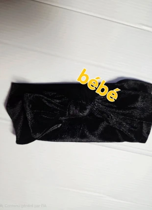 Bandeau de Noël noir . bébé, marca: sansnom., estado: Novo sem etiquetas, €2.00, €2.80 inclui Proteção do Comprador Pro