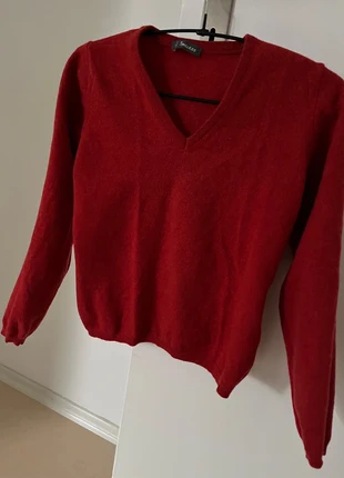 Roter Damenpullover aus Merinowolle, brand: Timeless, condizioni: Buone, taglia: S / IT 40 / EU 36, €10.00, €11.20 include la Protezione acquisti