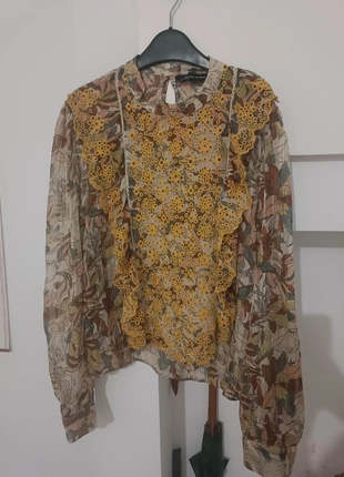 Blusa Floral Zara L, marque: Zara, état: Très bon état, taille: L / 40 / 12, 3,00 €, 3,85 € Protection acheteurs incluse