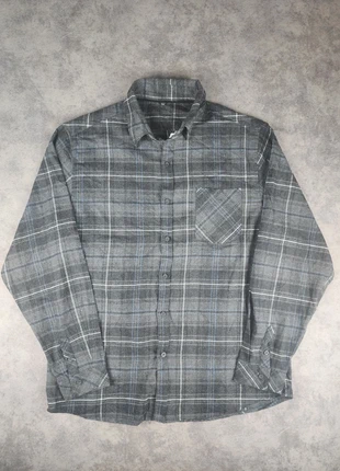 Chemise à carreaux en flanelle Vintage Dressing - Gris et gris foncé - Taille L, marca: Vintage Dressing, estado: Muy bueno, tamaño: L, 10,00 €, 11,20 € Protección al comprador incluida