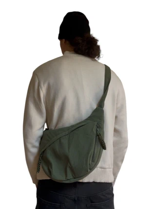 Sac velours kaki à poches multiples, marque: Japan Style, état: Neuf sans étiquette, 30,00 €, 32,20 € Protection acheteurs incluse