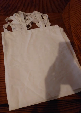 5 totes bags blancs 100% coton, marque: Coton, état: Neuf sans étiquette, 8,00 €, 9,10 € Protection acheteurs incluse