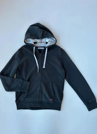 Gilet à capuche Lévis gris anthracite taille S, marca: Levi's, estado: Bom, tamanho: S, €15.00, €16.45 inclui Proteção do Comprador