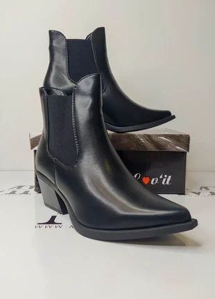 Botins / Texanas Estilo Cowboy Preto T.39, staat: Nieuw met prijskaartje, maat: 38, € 29,50, € 31,68 inclusief Kopersbescherming Pro