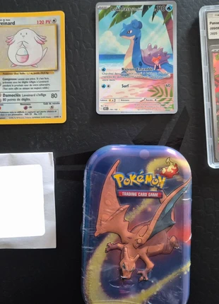 Lot Pokémon - Lokhlass, Leveinard, Dracaufeu et Flamajou !, brand: Pokémon, condizioni: Nuovo senza cartellino, €214.99, €226.44 include la Protezione acquisti