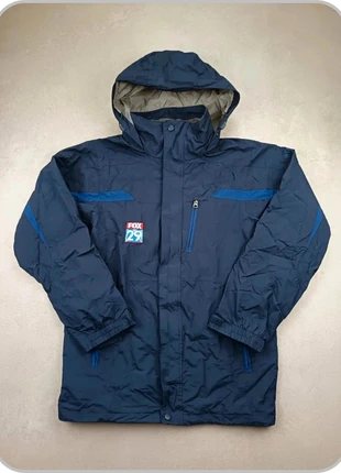 Veste Imperméable Coupe-vent vintage Columbia TV américaine Fox29 logo brodé bleu/marine taille S, merk: Columbia, staat: Heel goed, maat: S, € 42,00, € 44,80 inclusief Kopersbescherming Pro