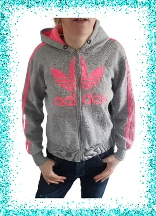 Sweat/hoodie zip à capuche Adidas Femme taille M, marque: adidas, état: Très bon état, taille: M / 38 / 10, 16,90 €, 18,45 € Protection acheteurs incluse