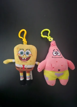 Spongebob squarepants en Patrick, merk: SpongeBob SquarePants, staat: Goed, maat: Universeel, € 2,00, € 2,80 inclusief Kopersbescherming