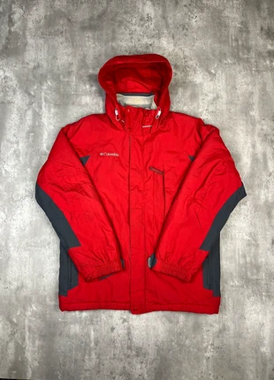 CM89 - Veste imperméable doublée polaire rouge/grise avec capuche Columbia - Taille S, marca: Columbia, estado: Muito bom, tamanho: S, €24.99, €26.94 inclui Proteção do Comprador Pro