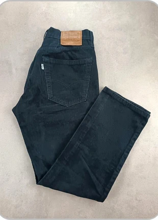 Pantalon Jean Levi's 511 coupe slim / velours côtelé noir / taille 42 FR homme, marke: Levi's, zustand: Sehr gut, größe: W32 | DE 48, 24,00 €, 25,90 € beinhaltet Vinted-Käuferschutz Pro
