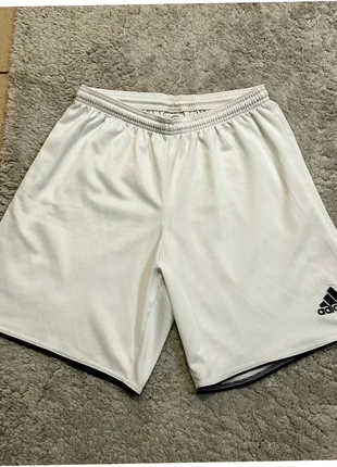 Short Adidas Climalite blanc logo noir homme M, marque: adidas, état: Très bon état, taille: M, 10,00 €, 11,20 € Protection acheteurs incluse