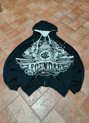 Y2k Rocawear Leggendary Hip Hop Oversized Hoodie, marca: Rocawear, estado: Muito bom, tamanho: XXL, €69.99, €74.19 inclui Proteção do Comprador