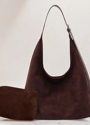 Sac fourre-tout daim marron Vintage Bordeaux - Neuf avec pochette, marke: Boutique bordelaise, zustand: Neu, 25,00 €, 26,95 € inklusive Vinted-Käuferschutz