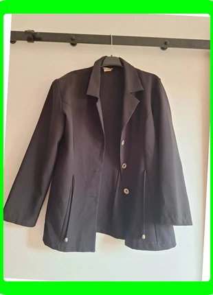 Blazer vintage noir T42, coupe chic, état: Très bon état, taille: XL / 42 / 14, 14,00 €, 15,40 € Protection acheteurs (Pro) incluse