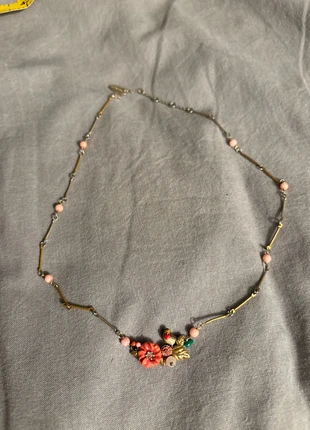 Bronzen en emaille ketting van Les Nereides, merk: Les Néréides, staat: Nieuw zonder prijskaartje, € 32,00, € 34,30 inclusief Kopersbescherming