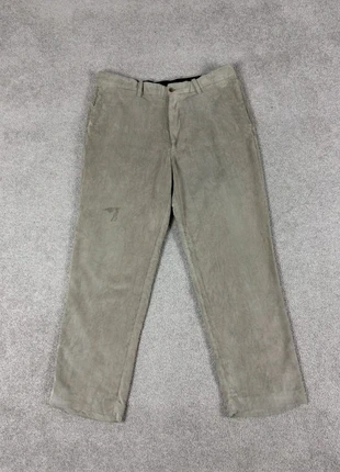 Pantalon velours côtelé unisexe crème gris W32 L30 retro old money y2k | GDVELC58, brand: Vintage Dressing, condition: Very good, size: W32, €2.50, €3.33 includes Buyer Protection