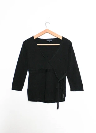 Black top | Haut cache-coeur noir, marque: Vintage, état: Très bon état, taille: S / 36 / 8, 9,00 €, 10,15 € Protection acheteurs (Pro) incluse