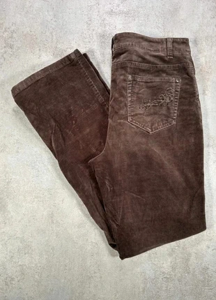 Pantalon En Velours Côtelé / Corduroy vintage marron velours cotele coupe-droite poches taille 10, marca: Vintage Dressing, estado: Muy bueno, tamaño: XL / 42 / 14, 6,00 €, 7,00 € Protección al comprador Pro incluida