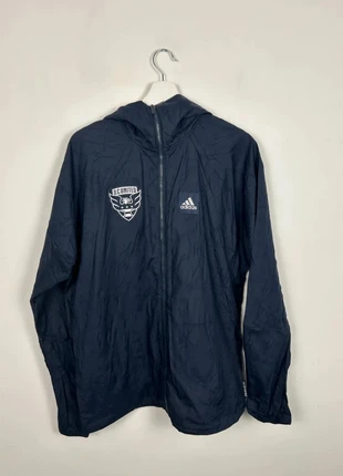 Veste Légère Trackjacket Homme Adidas DC United Marine & Blanche | Taille L | Très Bon État | TJ52, marca: adidas, estado: Muito bom, tamanho: L, €11.70, €12.99 inclui Proteção do Comprador Pro
