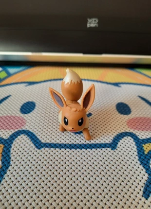 Figurine Évoli / Eevee, merk: Pokémon, staat: Heel goed, maat: Prematuur, tot 44 cm, € 2,00, € 2,80 inclusief Kopersbescherming