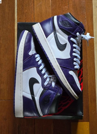 Nike Air Jordan 1 OG High Court Purple 2.0 42, merk: Jordan, staat: Heel goed, maat: 42, € 149,00, € 157,15 inclusief Kopersbescherming