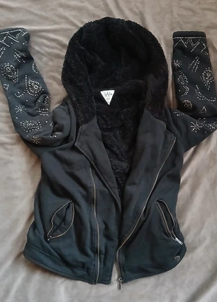 Felpa donna con cappuccio con caldo pile all'interno, marque: IKKS, état: Bon état, taille: M / 38 / 10, 4,00 €, 4,90 € Protection acheteurs incluse