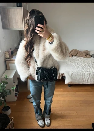 fourrure (manteau en fourrure blanche/creme), marque: Boutique indépendante, état: Neuf sans étiquette, taille: XS / 34 / 6, 55,00 €, 58,45 € Protection acheteurs incluse